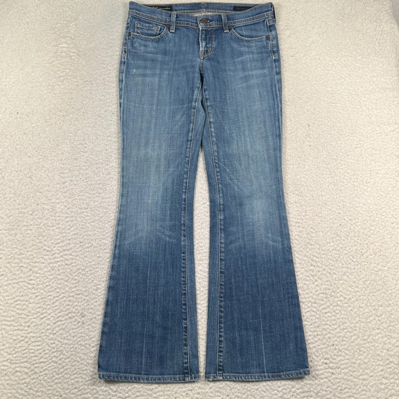 Citizens‎ of Humanity Jeans Womens 29 Low Waist Flare Stretch Ingrid #002 Denim - Picture 1 of 14